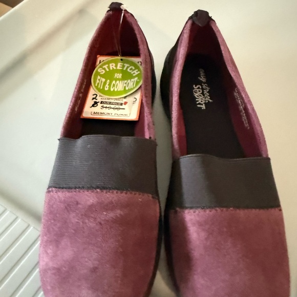 easy street Shoes - Easy Spirit Women's Maroon Slip-On Shoes